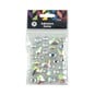 Iridescent Assorted Adhesive Gems 28 Pack image number 4