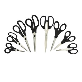 Soft Grip Scissors 8 Pack