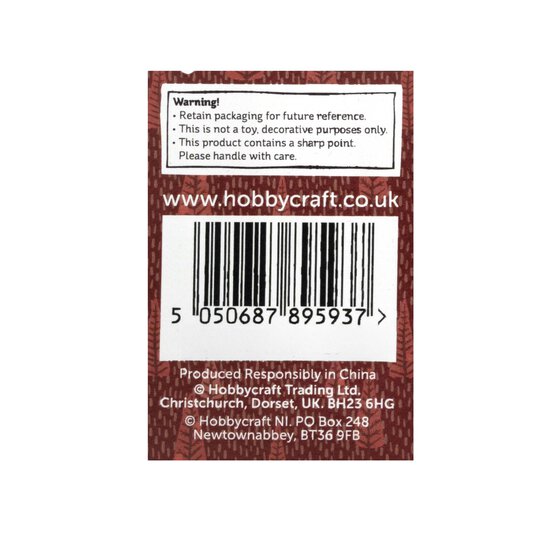 Hanging Gold Wire Star Decoration 12.5cm image number 3