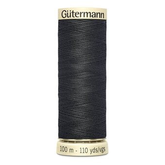 Gutermann Black Sew All Thread 100m (190)