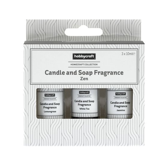 Zen Candle and Soap Fragrance 10ml 3 Pack image number 4