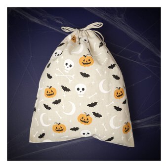 Halloween Fabric Pouch 30cm 