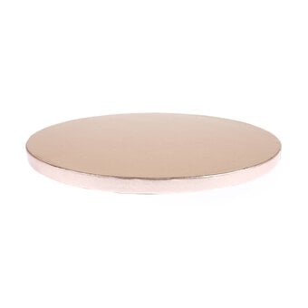 Rose Gold Round Cake Drum 10 Inches image number 2