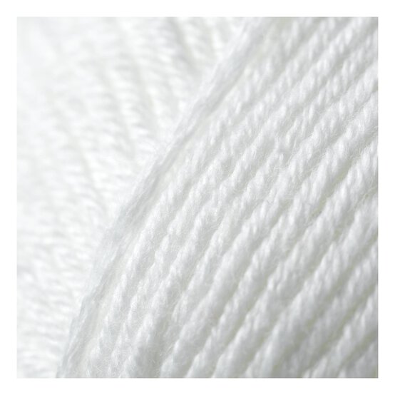 Knitcraft White Tiny Friends Yarn 25g