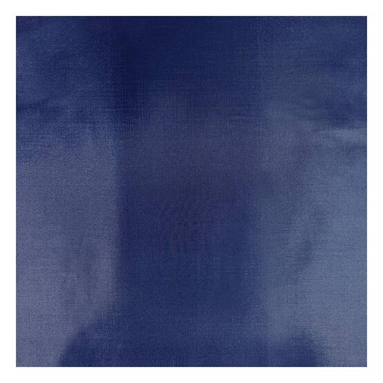 Navy Silky Habutae Fabric by the Metre image number 2