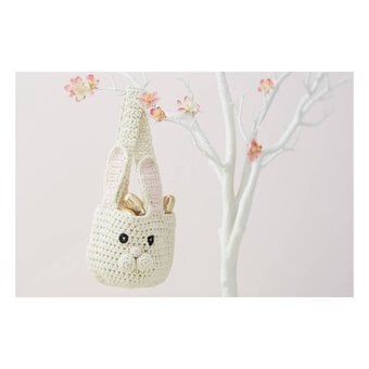 FREE PATTERN Crochet Bunny Basket Pattern