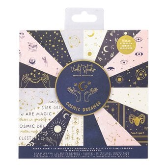 Violet Studio Cosmic Dreamer 6 x 6 Inches Paper Pad 48 Sheets