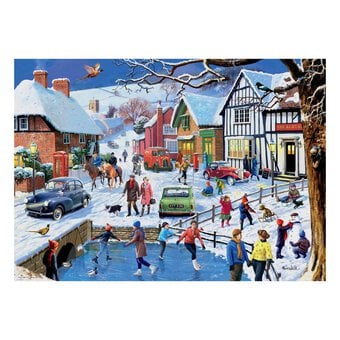 Ravensburger Winter Village Jigsaw Puzzle 1000 Pieces image number 2