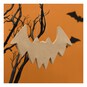 Mache Hanging Bat 20cm image number 1