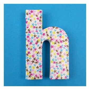 Lowercase Mini Mache Letter N image number 5