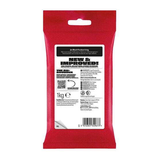 Renshaw Jet Black Just Roll With It Icing 1kg image number 2