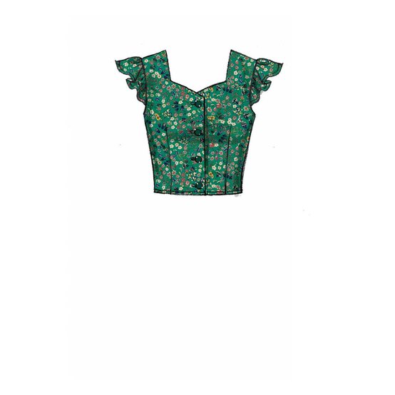 McCall’s Women’s Tops Sewing Pattern M7900 (14-22) image number 2