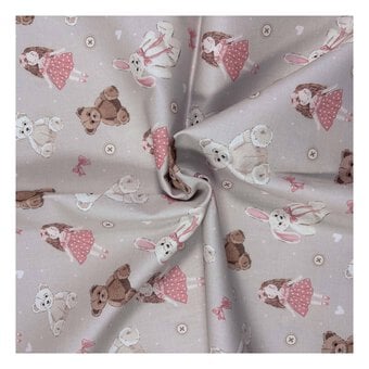 Toybox Treasures Heirloom Toys Cotton Fabric by the Metre