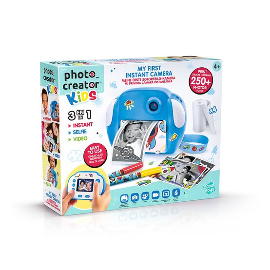 Photo Creator Kids Blue My First Instant Print Camera image number 1
