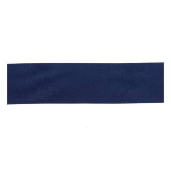 Navy Blue Grosgrain Ribbon 38mm x 5m