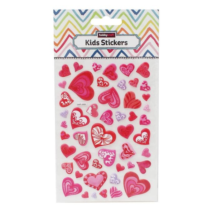 Heart Puffy Stickers image number 1
