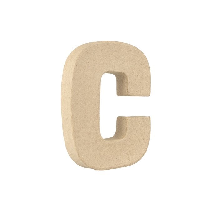 Mini Mache Letter C 10cm image number 1