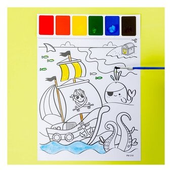 Pirate Paint with Water Picture 2 Pack