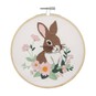 Trimits Rabbit Embroidery Hoop Kit image number 2