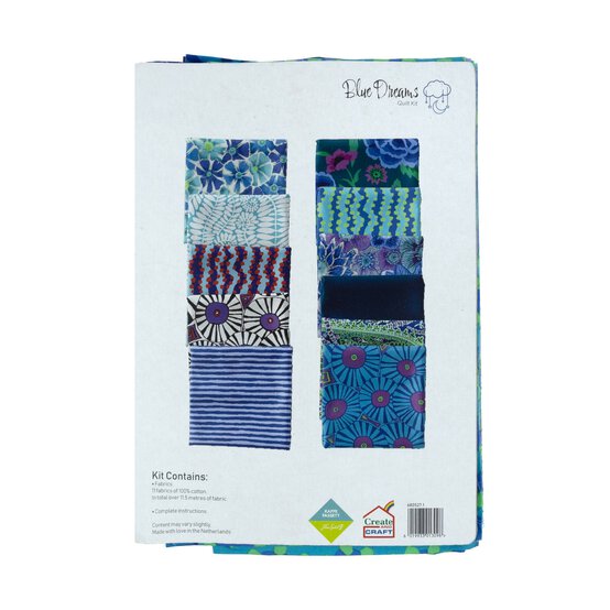 Kaffe Fassett Blue Dreams Large Quilt Kit image number 3