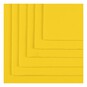 Yellow EVA Foam Sheets A4 6 Pack image number 4