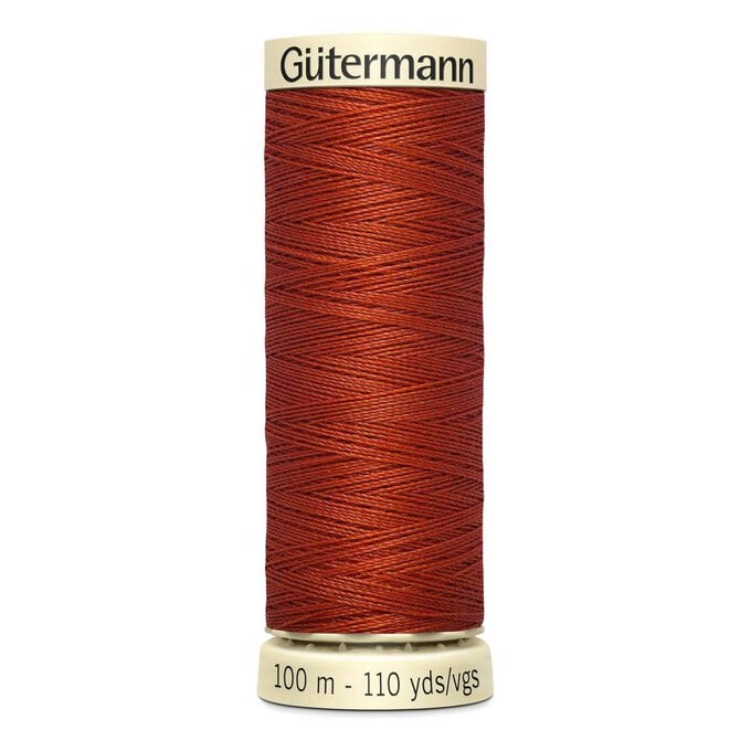 Gutermann Orange Sew All Thread 100m (837) image number 1