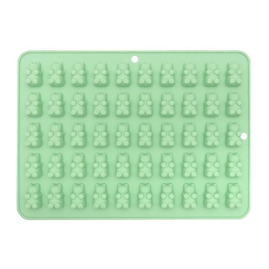 Whisk Gummy Bear Silicone Candy Mould 50 Wells  image number 1