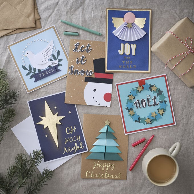 6 Simple Christmas Card Ideas to Make image number 1