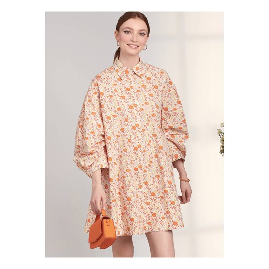 Simplicity Button Down Dresses Sewing Pattern S9641 (4-12) image number 4