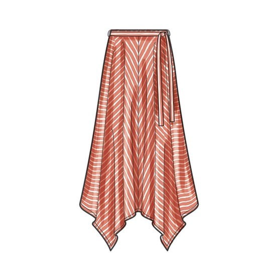 New Look Women's Skirt Sewing Pattern 6721 (10-22) image number 3