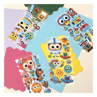 Back to School Puffy Stickers