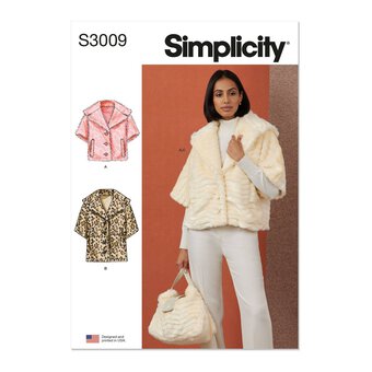 Simplicity Women's Jacket  Sewing Pattern S3009 (U5 16-24)