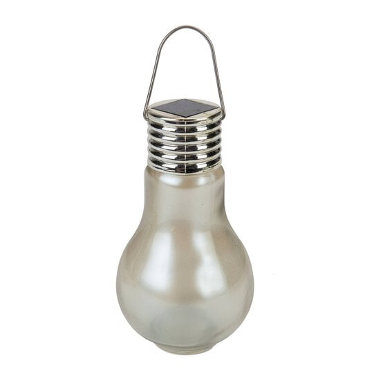 Assorted Hanging Glass Solar Bulb  image number 2