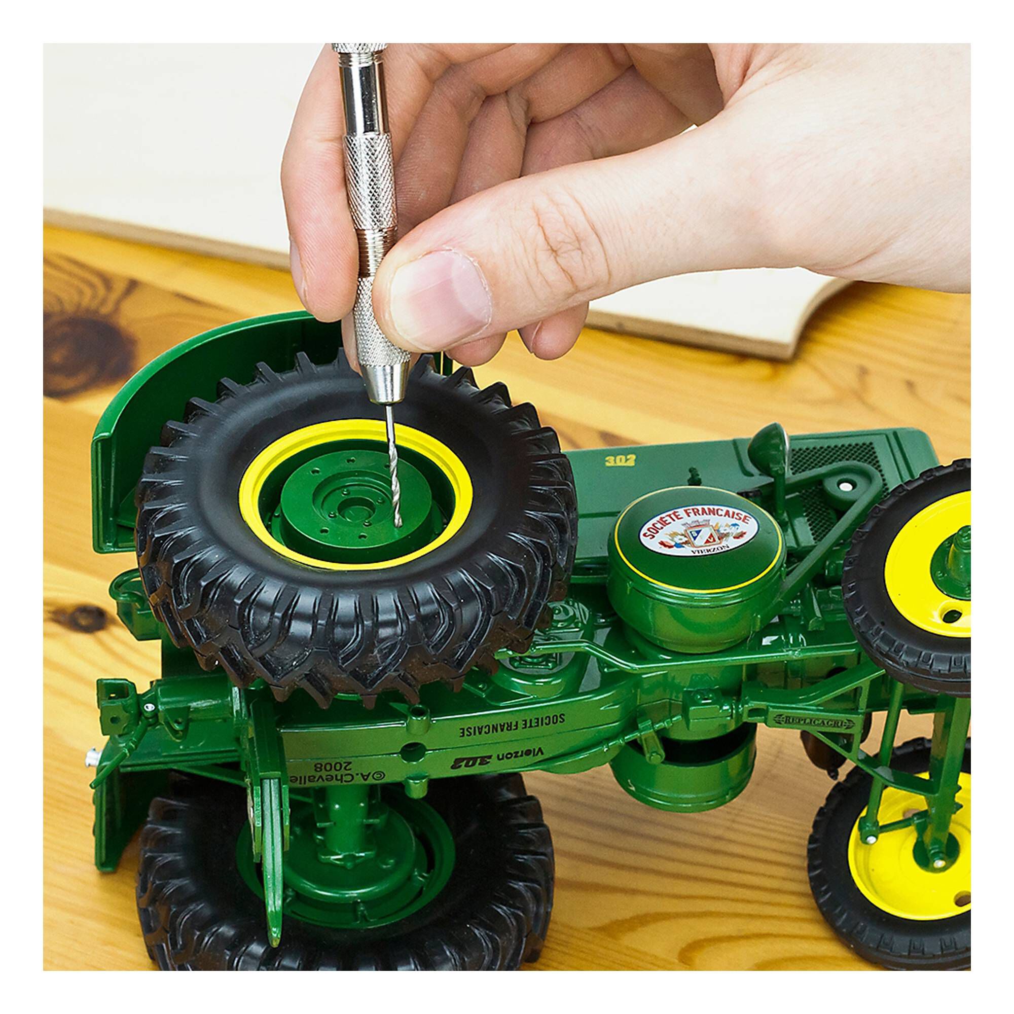 Modelcraft Pin Vice DoubleEnded Swivel Top and 5 Drill Bits Hobbycraft