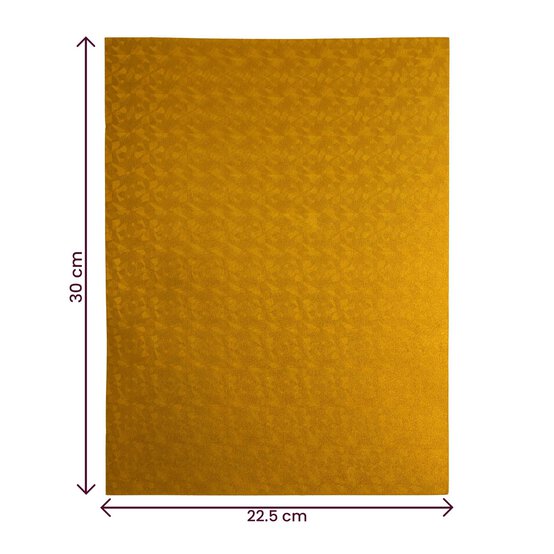 Gold Hologram EVA Foam Sheet 22.5cm x 30cm image number 6