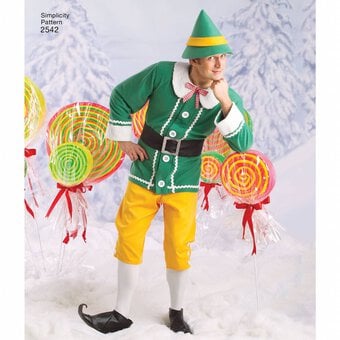 Simplicity Santa and Elf Outfit Sewing Pattern 2542 (XS-M) image number 6