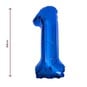 Extra Large Blue Foil Number 1 Balloon image number 2