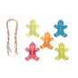 Neon Acrylic Gingerbread 5 Pack image number 1