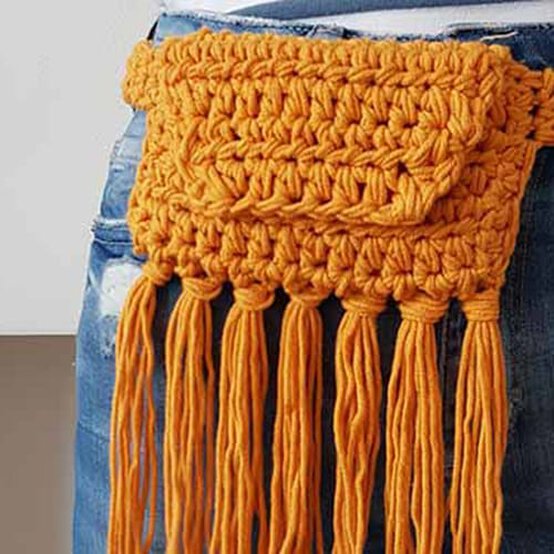 How to Crochet a Mini Festival Bumbag image number 1
