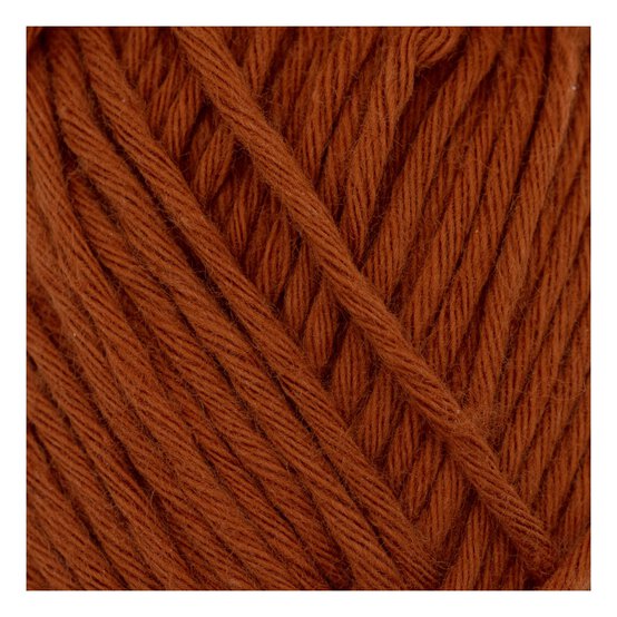 Knitcraft Rusty Brown Tiny Cotton Friends Yarn 25g image number 2