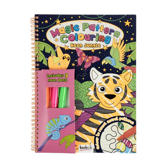 Magic Pattern Colouring Book image number 1