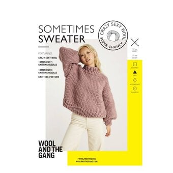 Wool and the Gang Sometimes Sweater Pattern