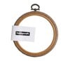 Flexible Woodgrain Embroidery Hoop 4 Inches image number 1