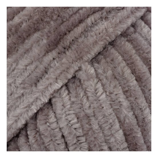 Knitcraft Brown Tiny Chenille DK Yarn 25g image number 2