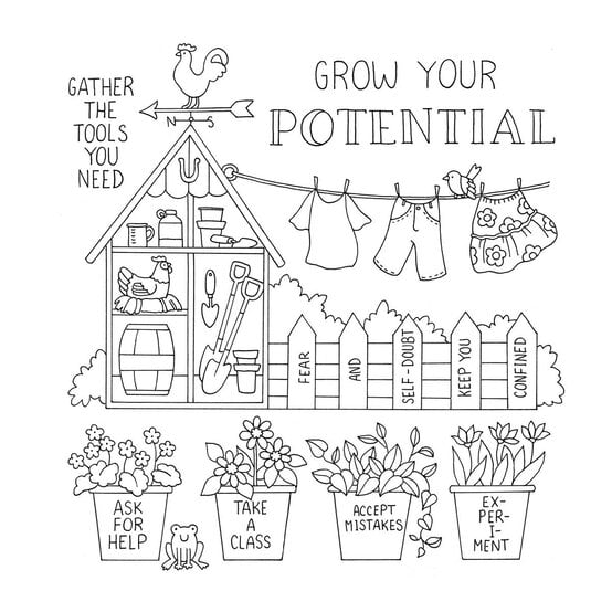 Life is Sweet Colouring Book image number 4