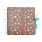 Spiral Bound Multi Dot Scrapbook 8 x 8 Inches image number 1