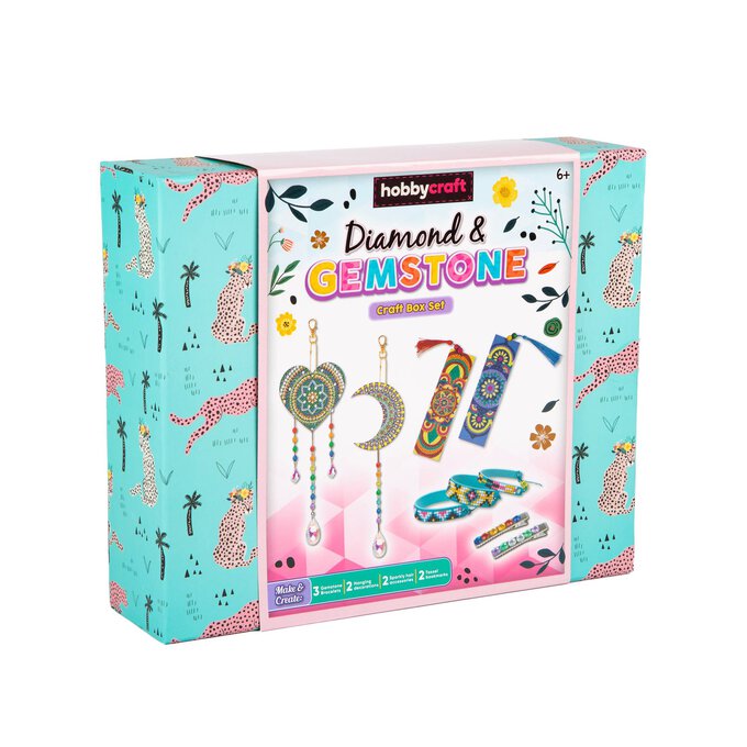 Diamond and Gemstone Craft Box Set Hobbycraft