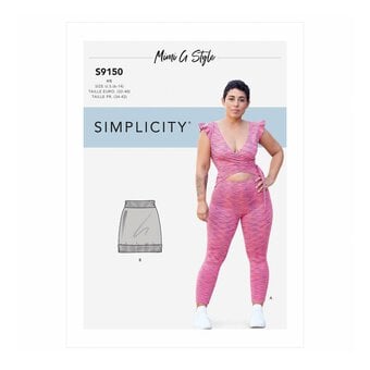 Simplicity Bodysuit and Skirt Sewing Pattern S9150 (16-24)