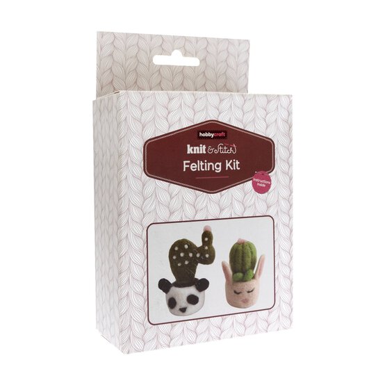 Cacti Felting Kit 2 Pack image number 1