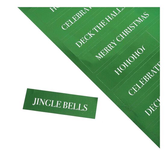 Green Season&rsquo;s Greetings Stickers image number 3